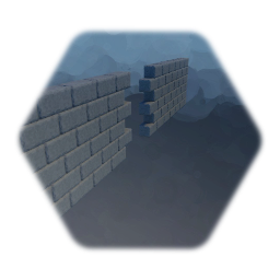 Stone Block Wall placement
