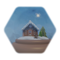 Gingerbread Snowglobe