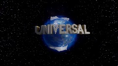 Universal Animation Studios logo Retro Video game