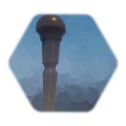 Fancy Wood Railing Piece