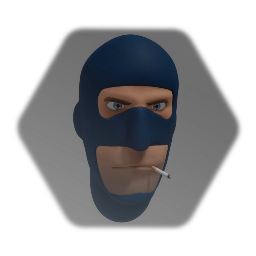 Blue Spy's Head WIP