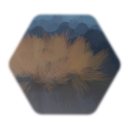 Wasteland grass patch