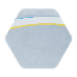 Realistic Hockey Board Rounded Corner 8m