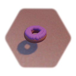 Doughnut purple