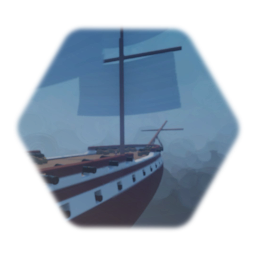 Frigate Sail Ship