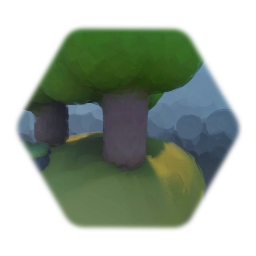 Préfabriqué de forêt calme