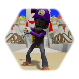 Waluigi Jr. - Super Mario Jr.