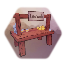 Cel-Shaded Lemonade Stand
