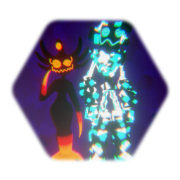 Candy corn and Gib Boon