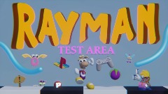Rayman (1995) - Puppet test area