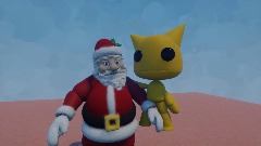 Talking santa meets ginger