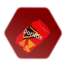 A very bad attempt on making a doritos bag
