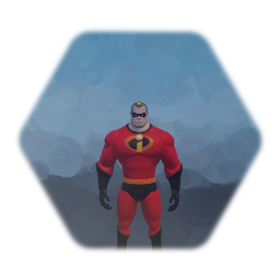 Mr. Incredible Anamation Model For Lazy Me