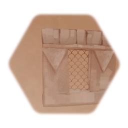 Remix of Ancient Temple Window