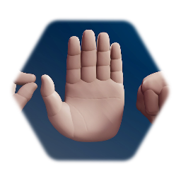 Large Rigged Hand
