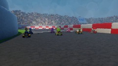 meta runner racing stadium