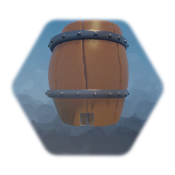 Bikini bottom toy barrel