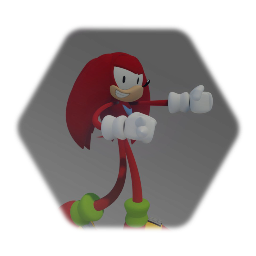 Knuckles The Echidna (FHFIF Style)