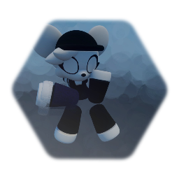 Rat girl does her little Rat dance