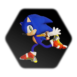 Tweaked SA2 Sonic Model <term>V2