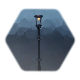 European street light