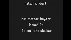 EAS Screen the end of Dreams