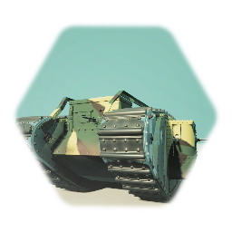WW1 Tank | Mark I British Heavy Tank