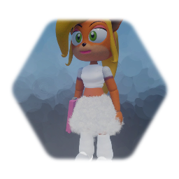 Coco Bandicoot-white costume