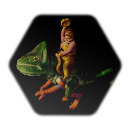 Hiroshy, the mutant chameleon