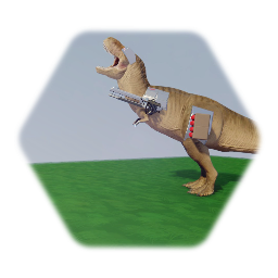 Armored Tyrannosaurus rex ( rexy )