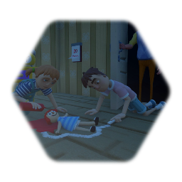 Hello neighbor hide and seek calendar with cover