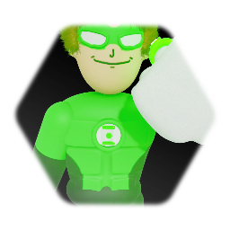 Green Lantern CGI model