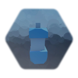 Low poly Bottle
