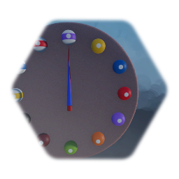 Billiard clock