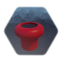 Red Flower Pot