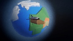 Space shuttle Scene