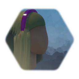 Blonde Hair with Movement and Headband