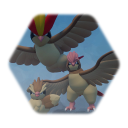 Pokemon - Pidgey / Pidgeotto / Pidgeot