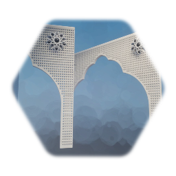 Arch way decoration