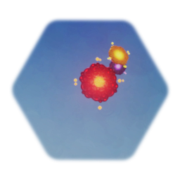 Remix de Purple Geometric Wall Art