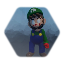 Luigi creepy