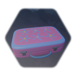 pink briefcase