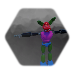 Glamrock cat model MADE BY MY LITTLE BROTHER