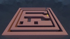 3D labyrinth with gravity controlled puppet - Level 1