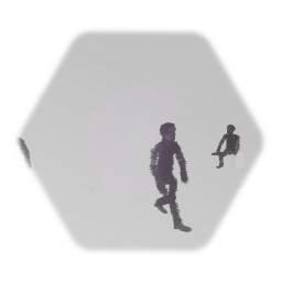 Hand drawn shadow npc