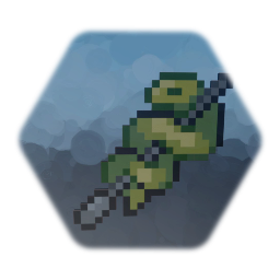 Pixel Art Eel Skewer
