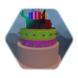 Collab Sculpt | Birthday Cake ( 3/6 )