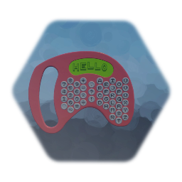 Omni-Comm Personal Alphanumeric Communication Device - Pink