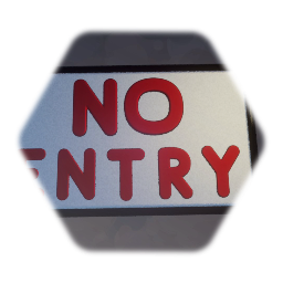No entry v3