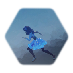 Pot's Character Series Female Base 01, Fixed Skirt